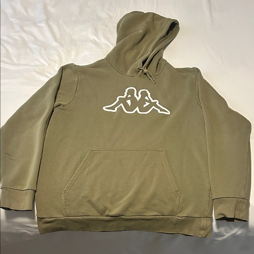 Kappa Men's medium green hoodie